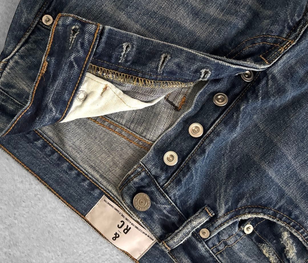 美品 Curensology ＜&RC＞セルビッチクラッシュデニム 34 - メルカリ