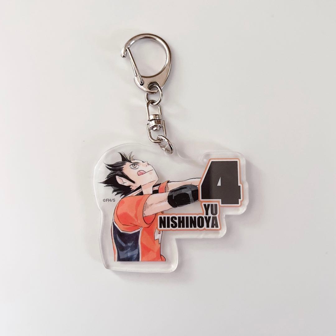 ハイキュー 西谷夕 原作絵 アクリルキーホルダー - メルカリ