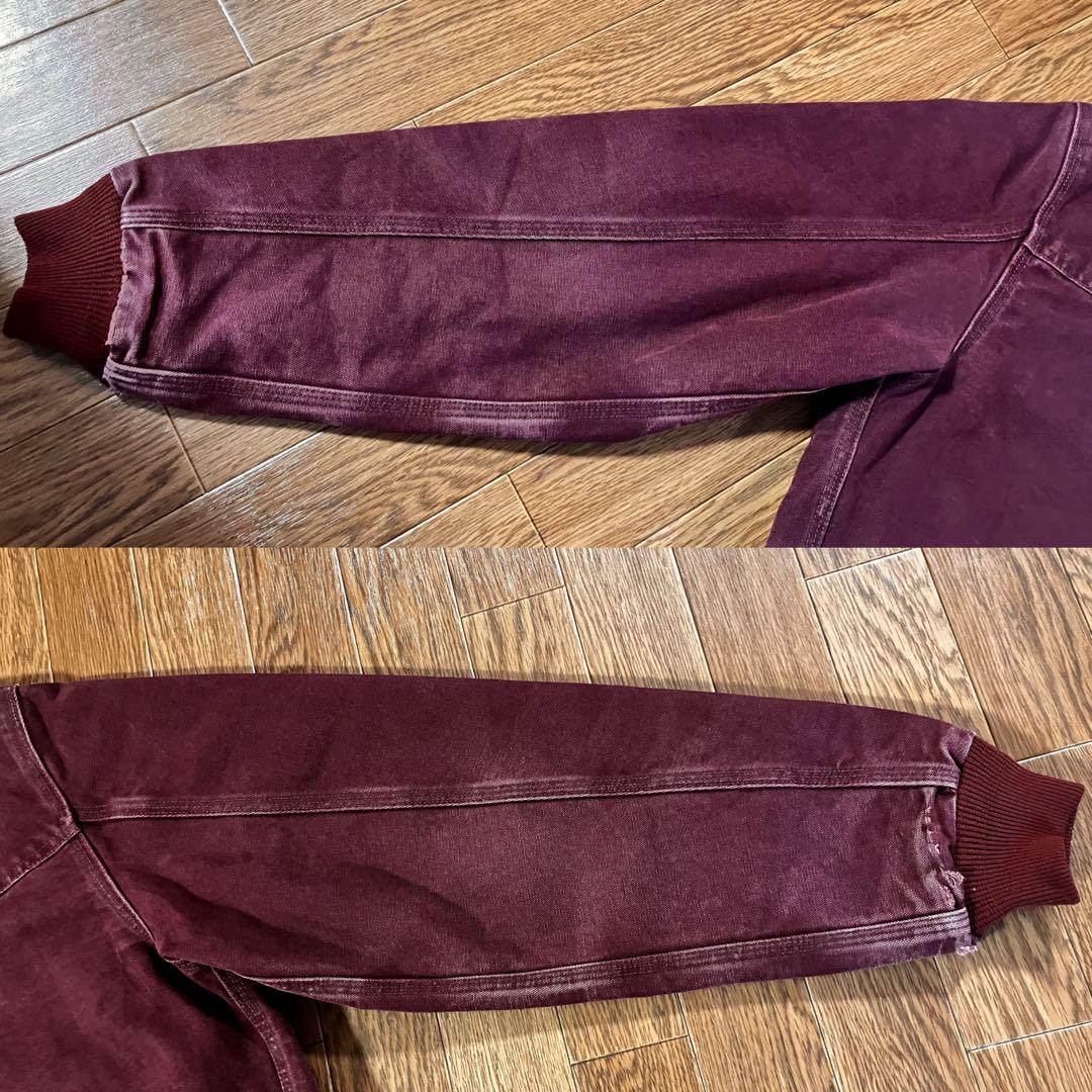 超希少】1996年 カーハート サンタフェジャケット JQ2246 ワイン M