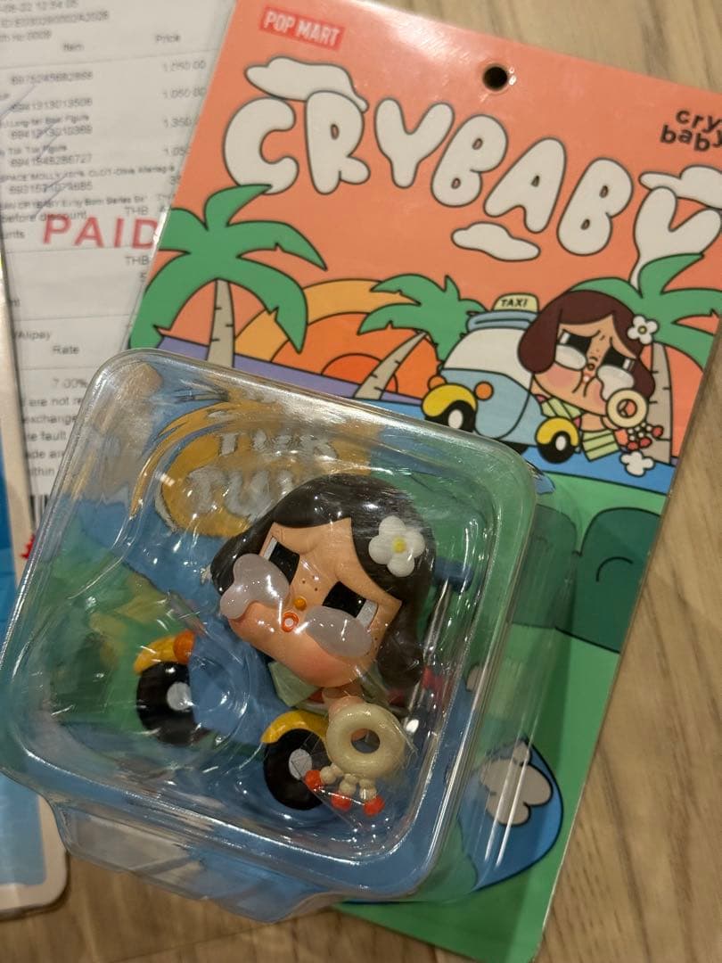 タイ限定POPMART ラブブ CRYBABY 2点セット未開封