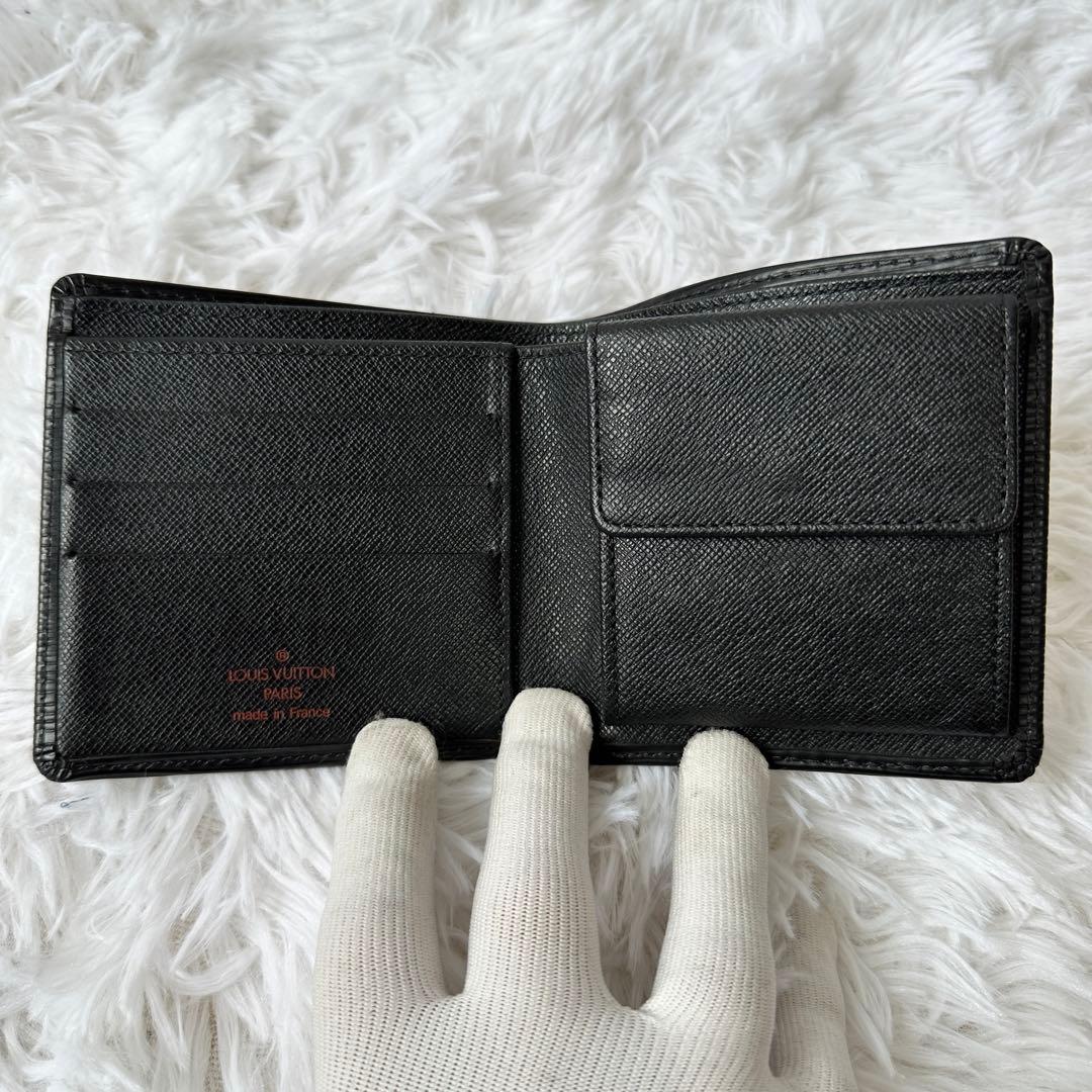 美品‼️ ルイヴィトン エピ ポルトフォイユ マルコ メンズ 2つ折り財布