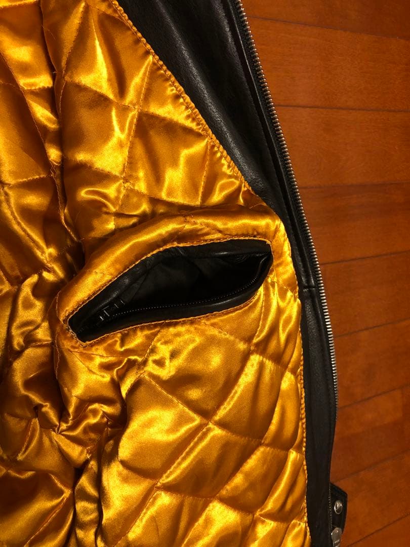 T*Z様 GOLDTOP シングルライダース 英国製 36 美品 - メルカリ