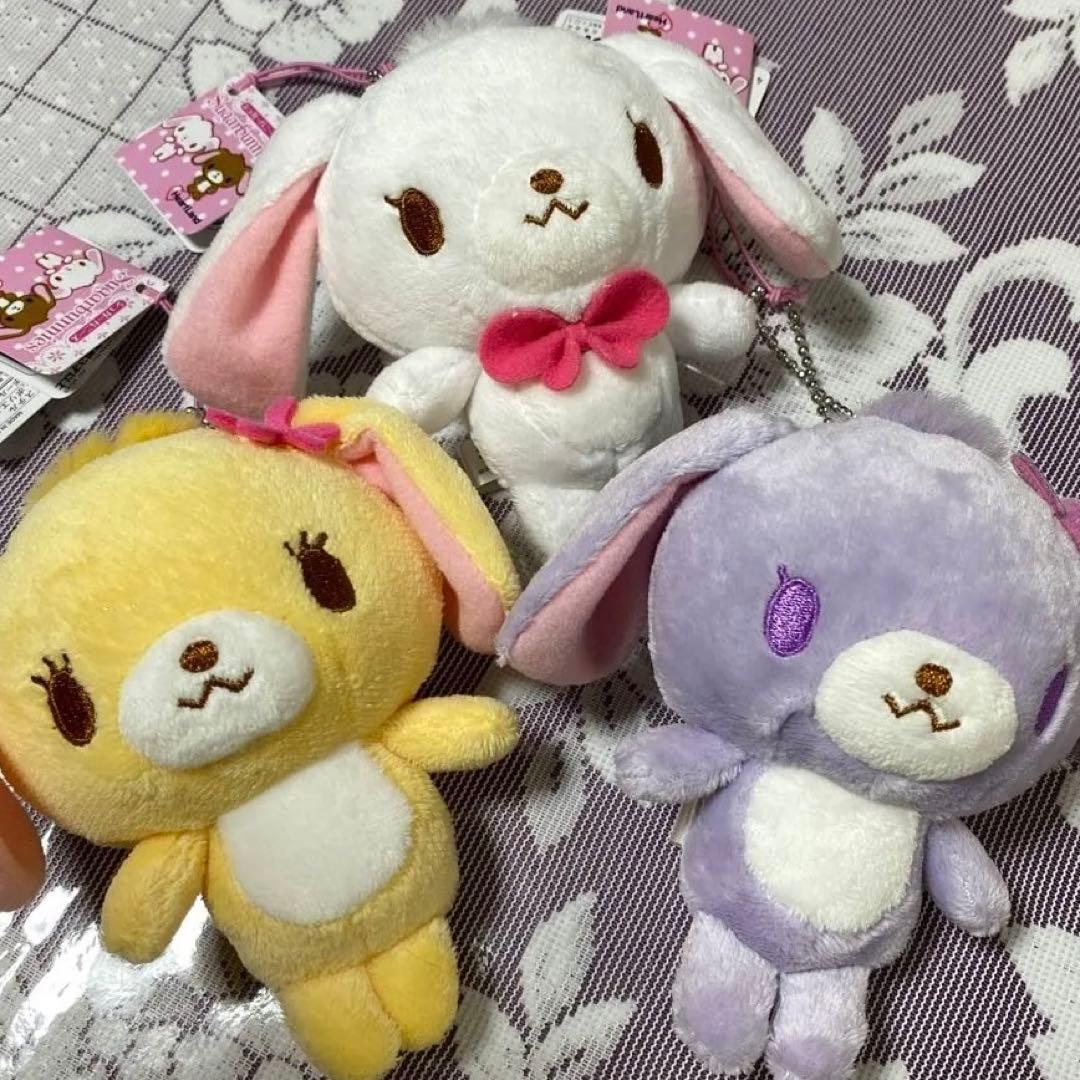 新品❤️シュガーバニーズ ぬいぐるみ ブルーベリーうさ はなうさ し