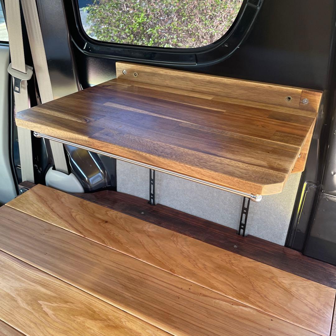 エブリイバン(DA17V)「手作り収納式サイドテーブル」Ver.3.1 N3 - メルカリ