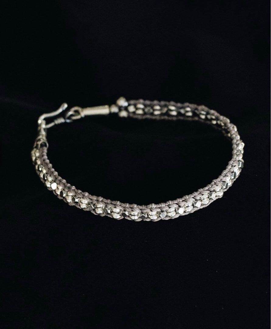 Sara Finchley サラフィンチリー シルバーミサンガ ブレスレット