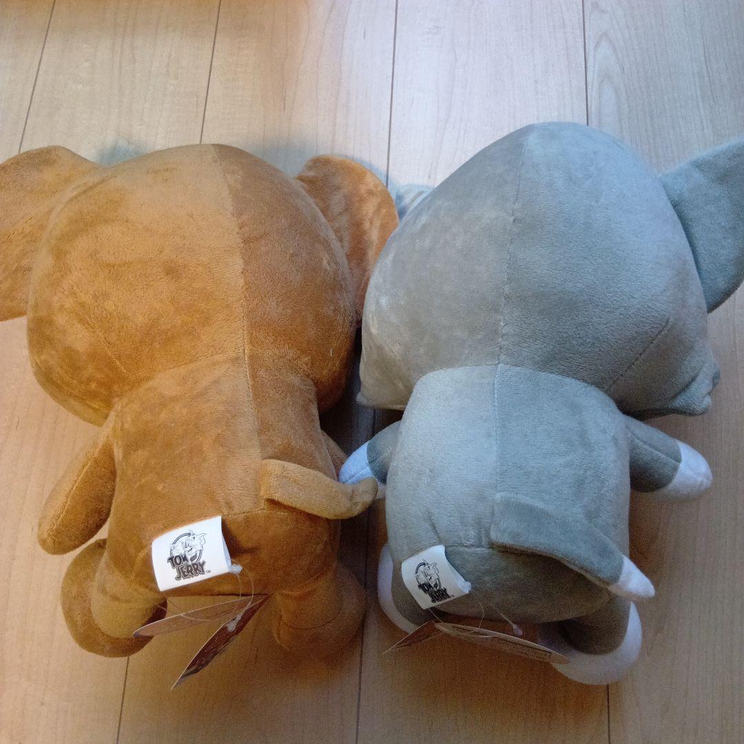 トムとジェリー ぬいぐるみ 28cmおすわりぬいぐるみ ビックサイズ