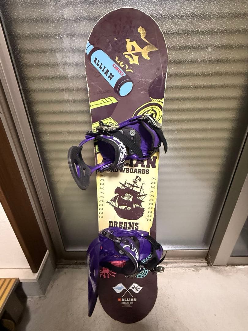 ALLIAN DREAMS 115 スノーボード 115cm ALLIAN SNOWBOARDS 2015-16
