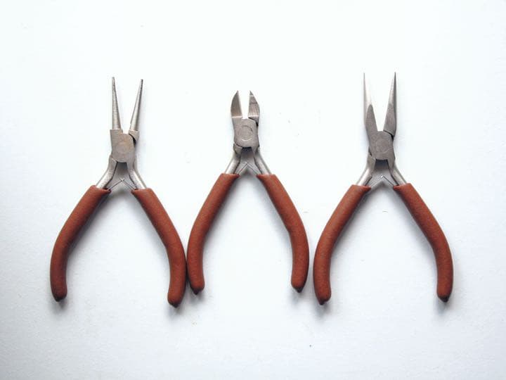 ハンドメイドビギナーズセット7 mitas ハンドメイドアクセサリー 工具 8点 セット 手作り アクセサリー