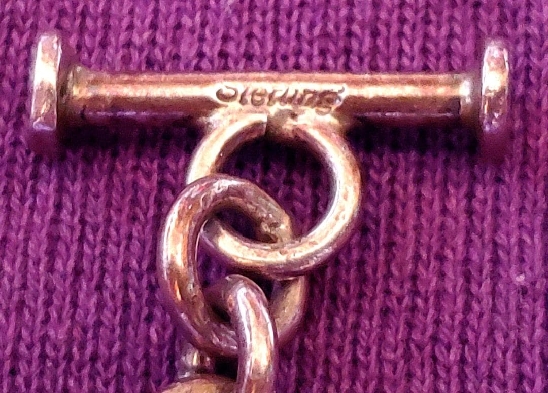 希少】ハート型 アンカーチェーン sterling silver