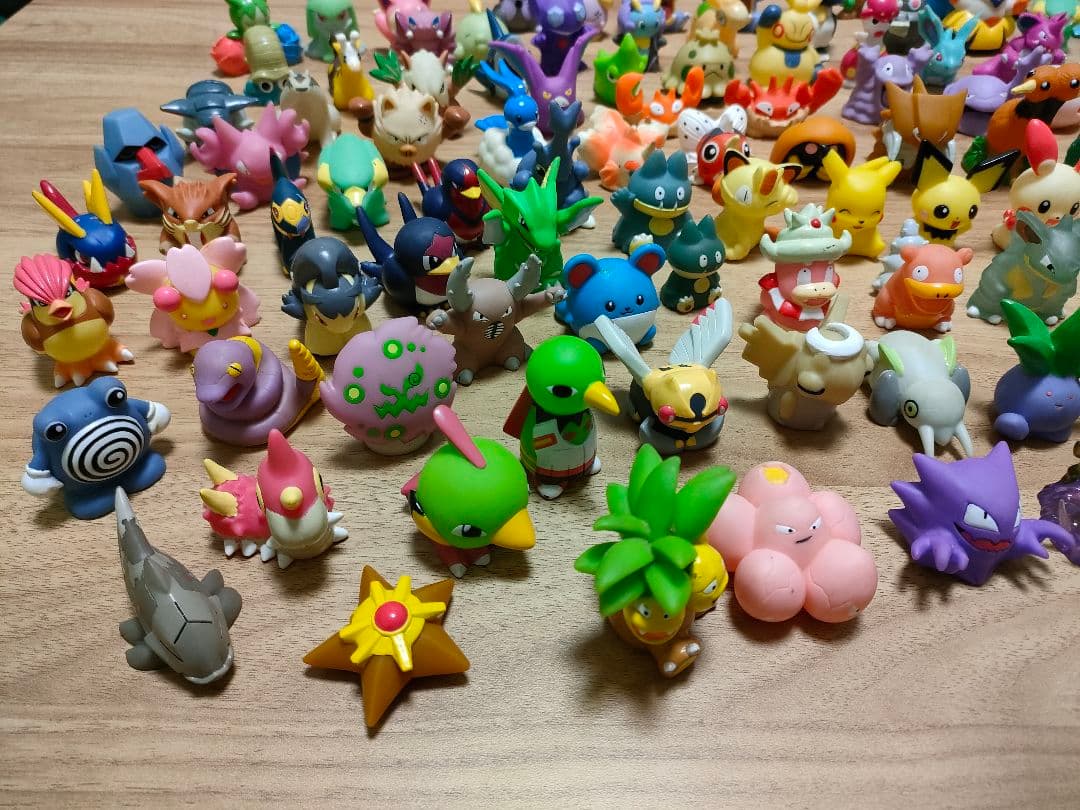 ポケモン　キッズ　指人形　キメワザ　まとめ売り　155体