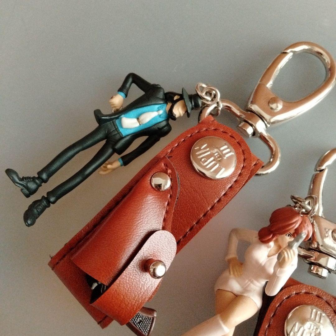 ルパン三世 ミニホルスター付き キーホルダー 次元大介 峰不二子