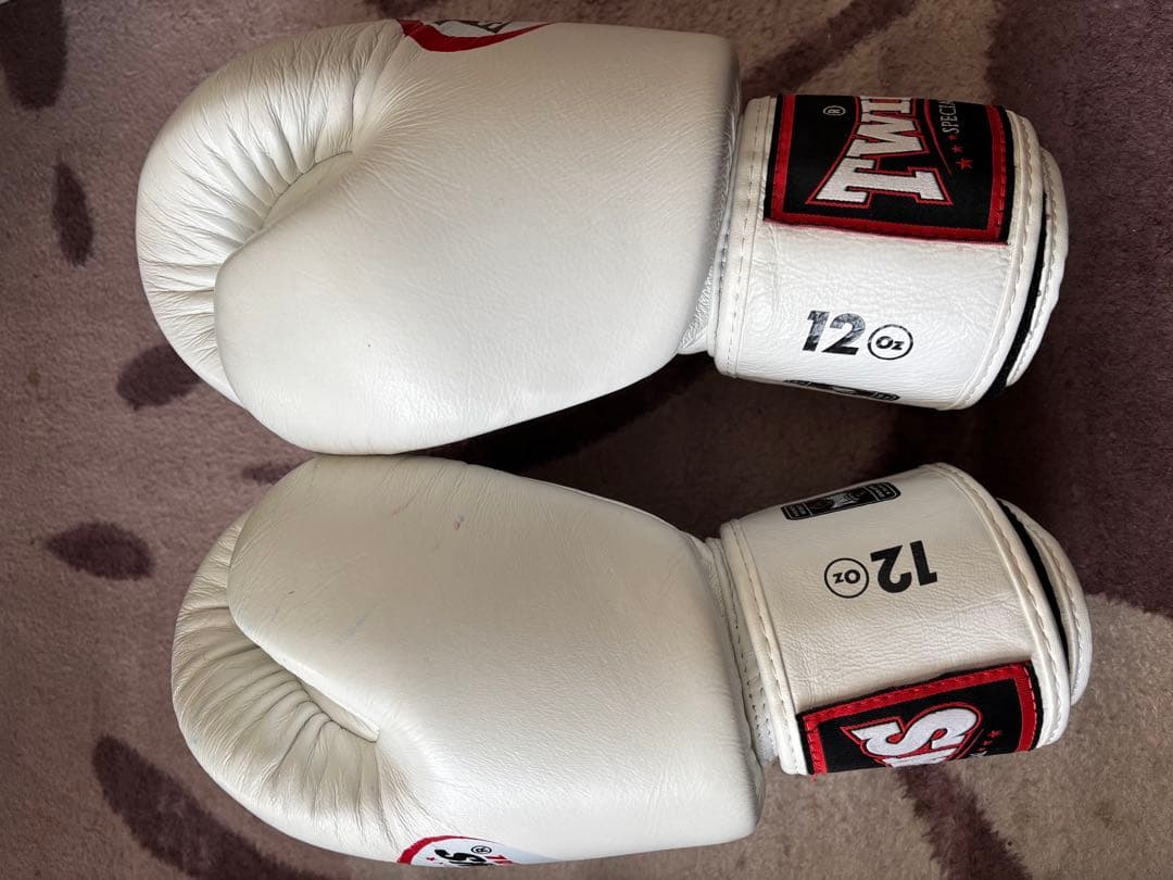 TWINS SPECIAL ボクシンググローブ 12oz ホワイト - メルカリ