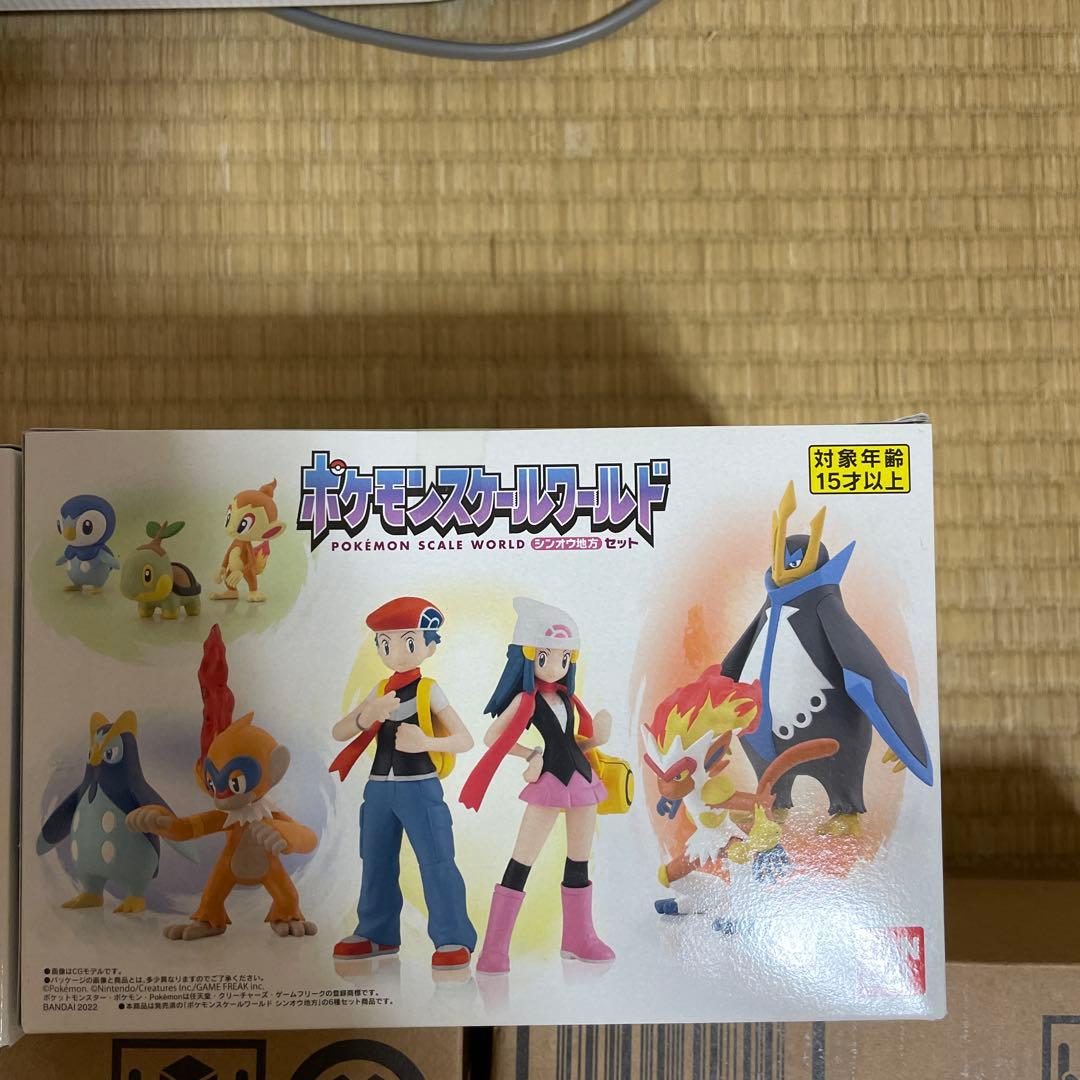 ポケモンスケールワールド　シンオウ地方　セット