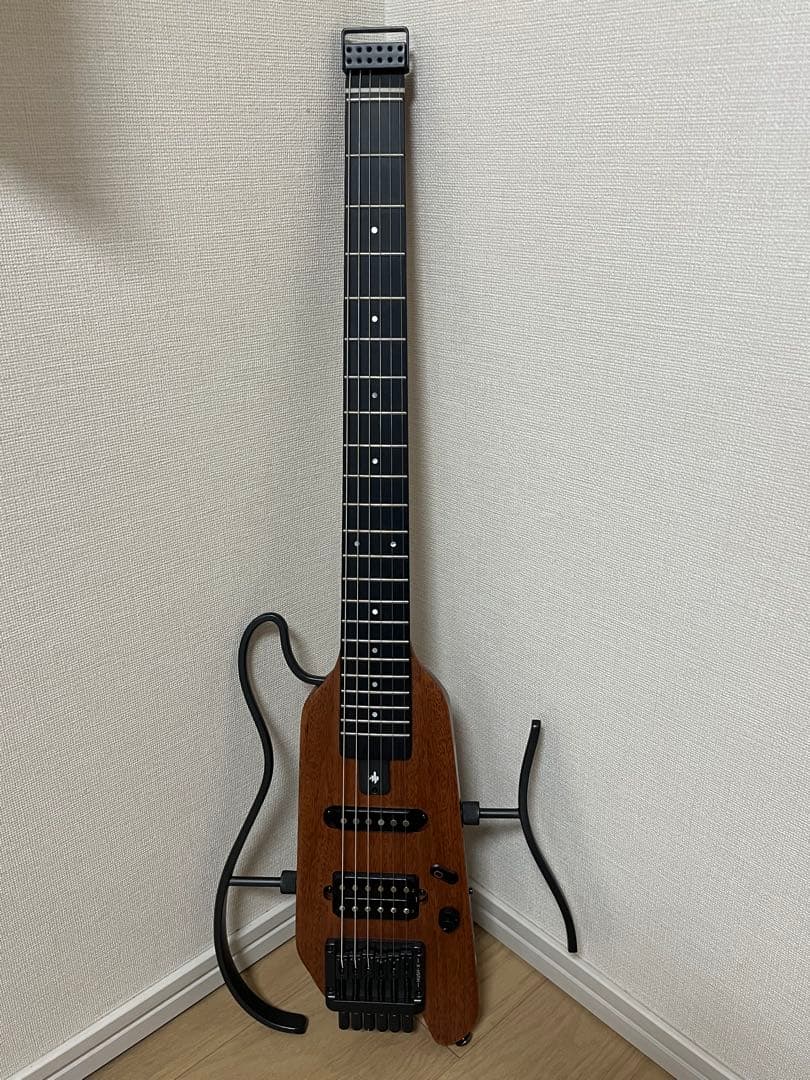 [極美品/最終特価] Donner HUSH-X トラベルギター 付属品完備 HUSH-X PRO Multi-Effects Electric Guitar for Travel Donner