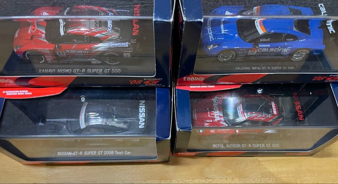 未開封】エブロ 1/43 NISSAN R35 GT-R 4種 - メルカリ