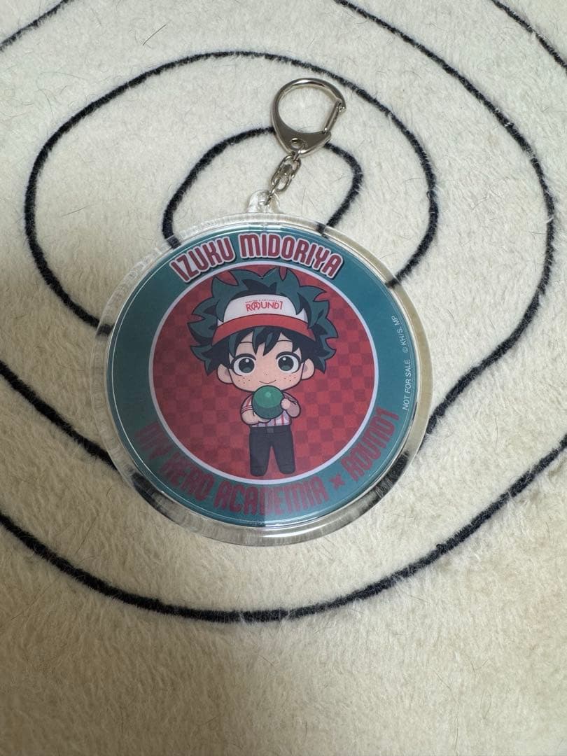 ヒロアカ ラウンドワン 特典 アクリルキーホルダー 緑谷出久 - メルカリ
