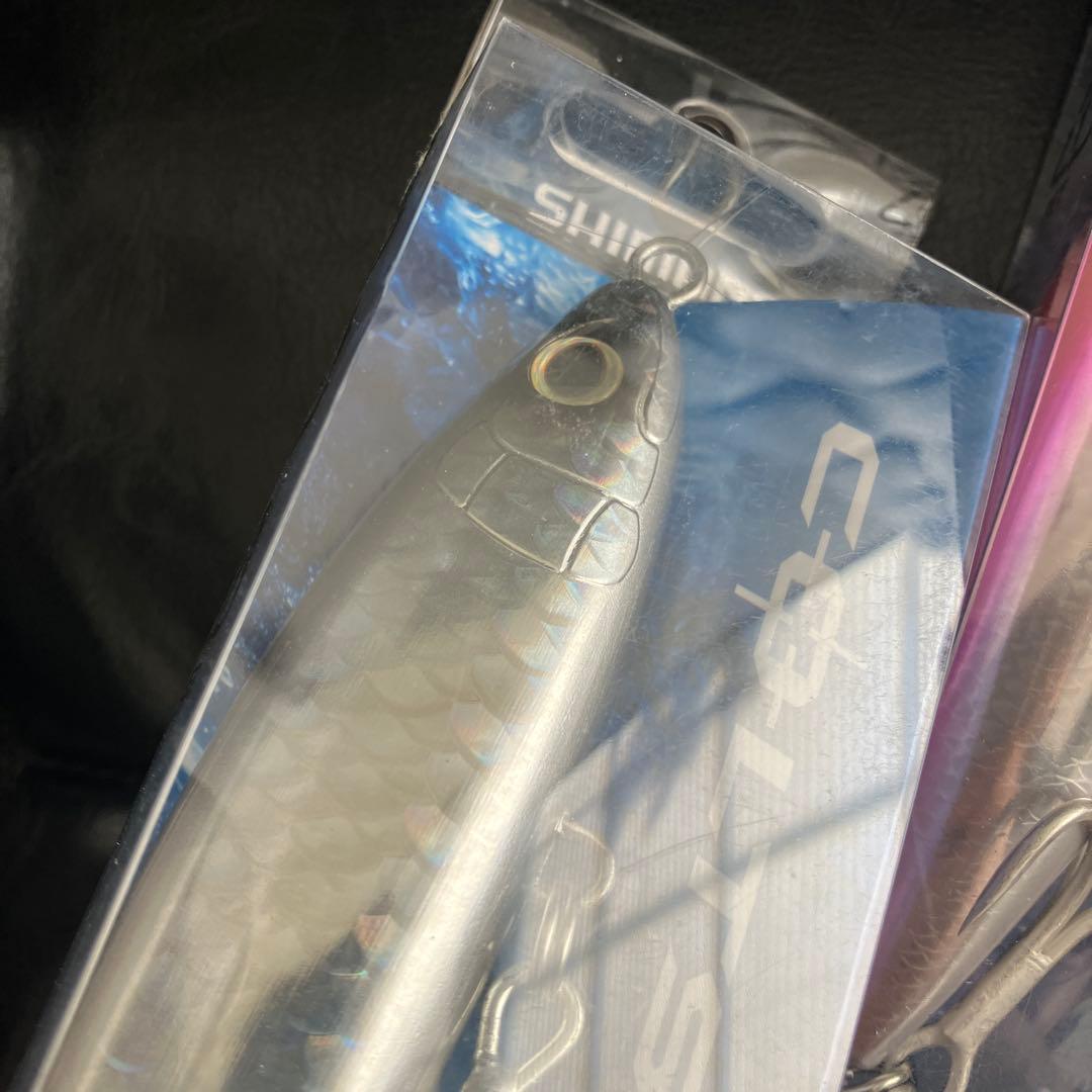 訳有品 シマノ 大型青物用プラグ ジグ 7点 ロックショア オフショア