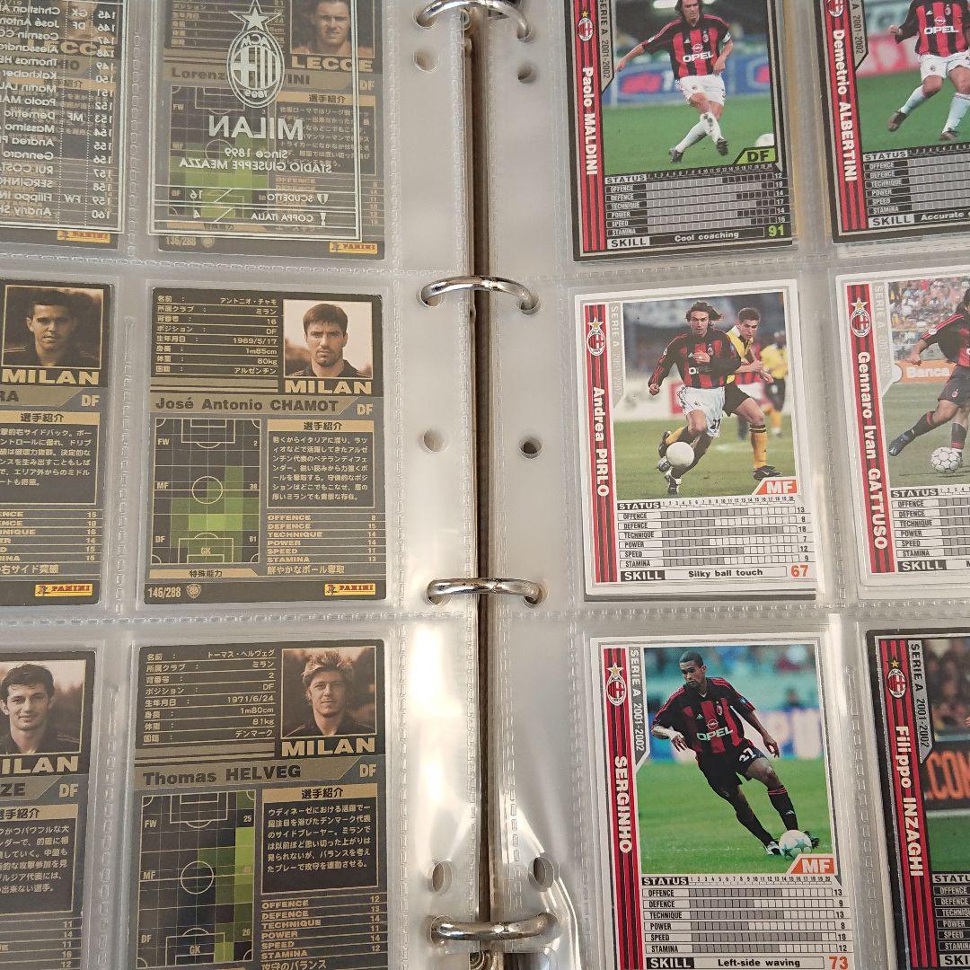 【WCCF】公式バインダー付き01-02白黒綺羅ほぼフルコンプ【送料込み】