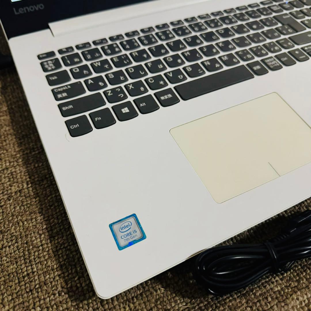 S281 LENOVOノートパソコンi5第7世代WEBカメラSSD高速Win11 - メルカリ