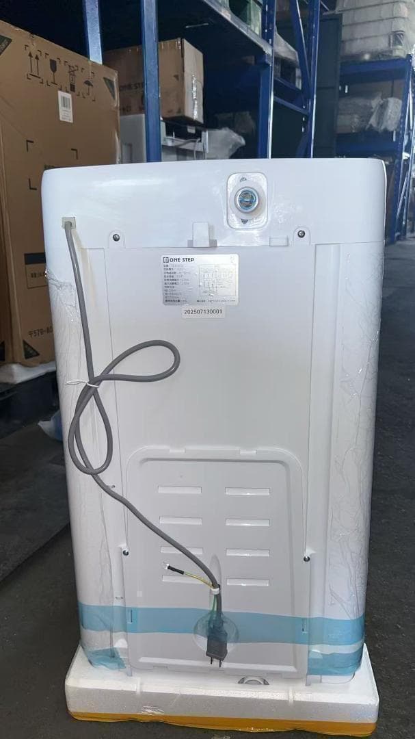 未使用中古美品 全自動洗濯機 3.2kg 縦型洗濯機 乾燥機能 小型 ホワイト