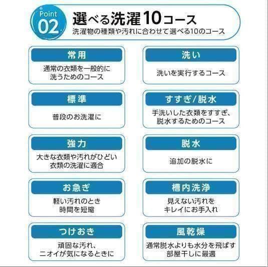 未使用中古美品 全自動洗濯機 3.2kg 縦型洗濯機 乾燥機能 小型 ホワイト