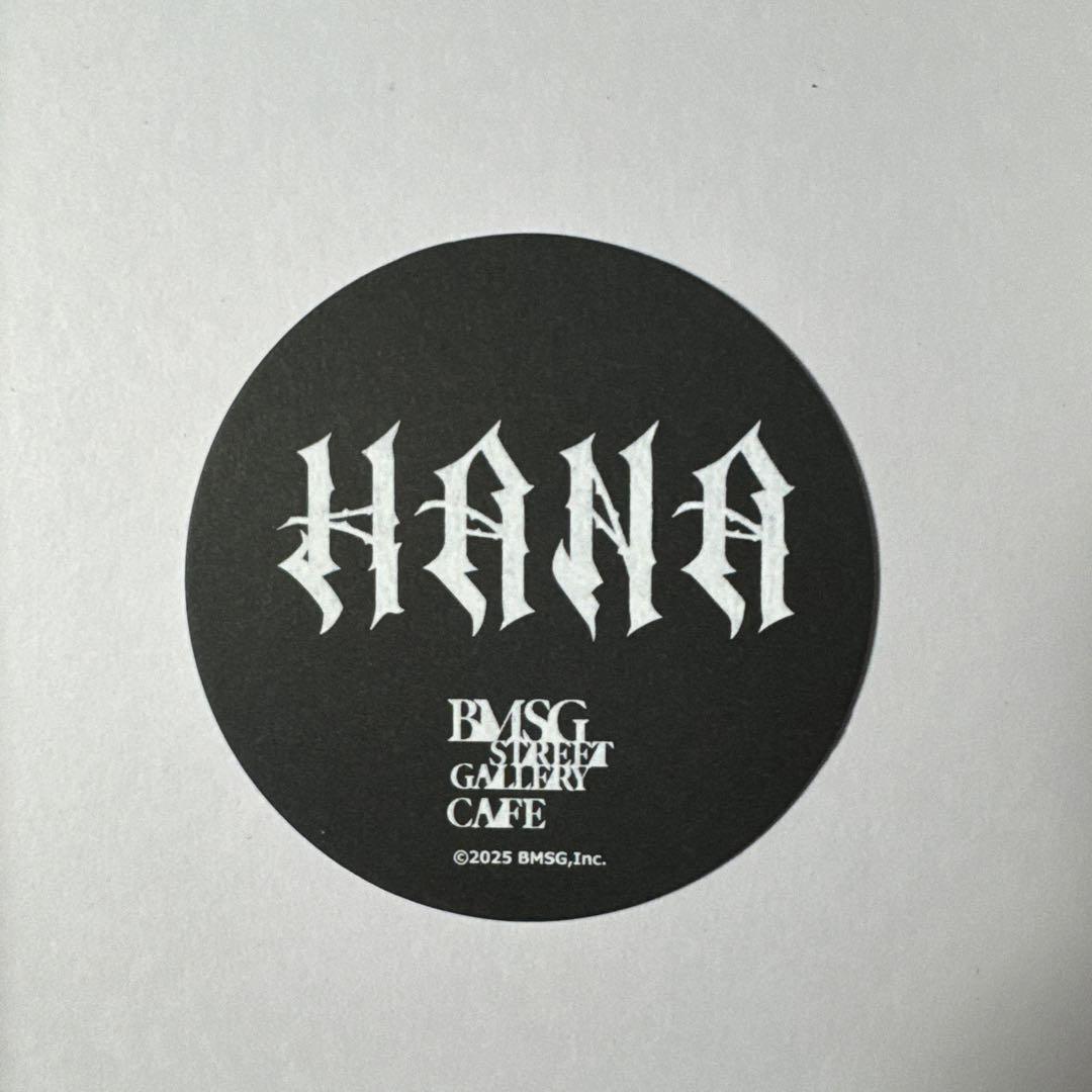 HANA サイン入りコースター