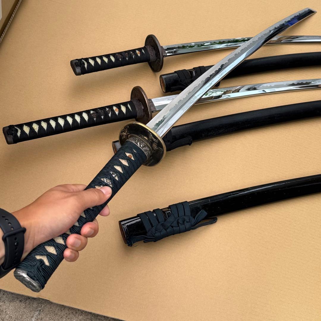 模造刀 3本 模擬刀 刀 和装 コスプレ 侍 サムライ 日本刀 剣 乱舞 武士