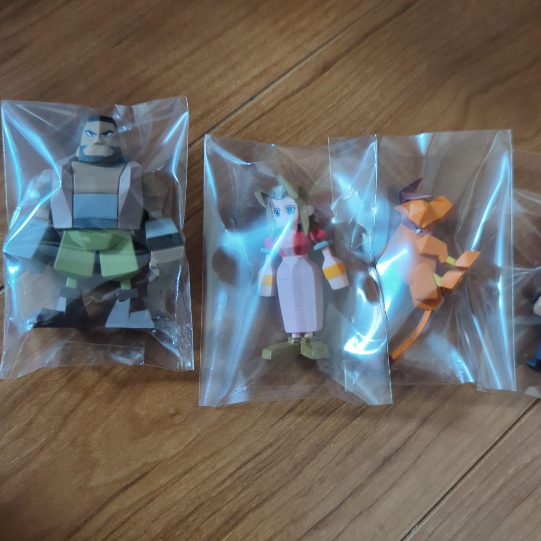 FF7くじ　ポリゴンフィギュア　ファイナルファンタジー