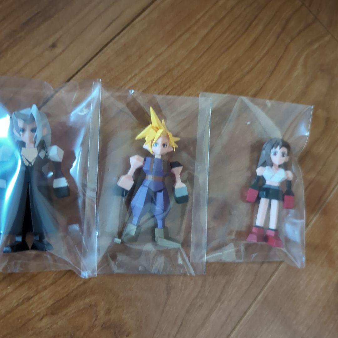 FF7くじ　ポリゴンフィギュア　ファイナルファンタジー