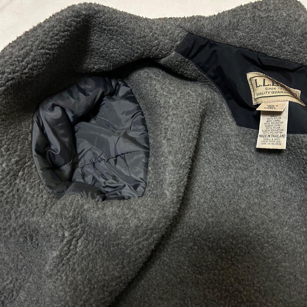 【90s 美品】L.L.BEAN ウォームアップジャケット　ゴアテックス　黒