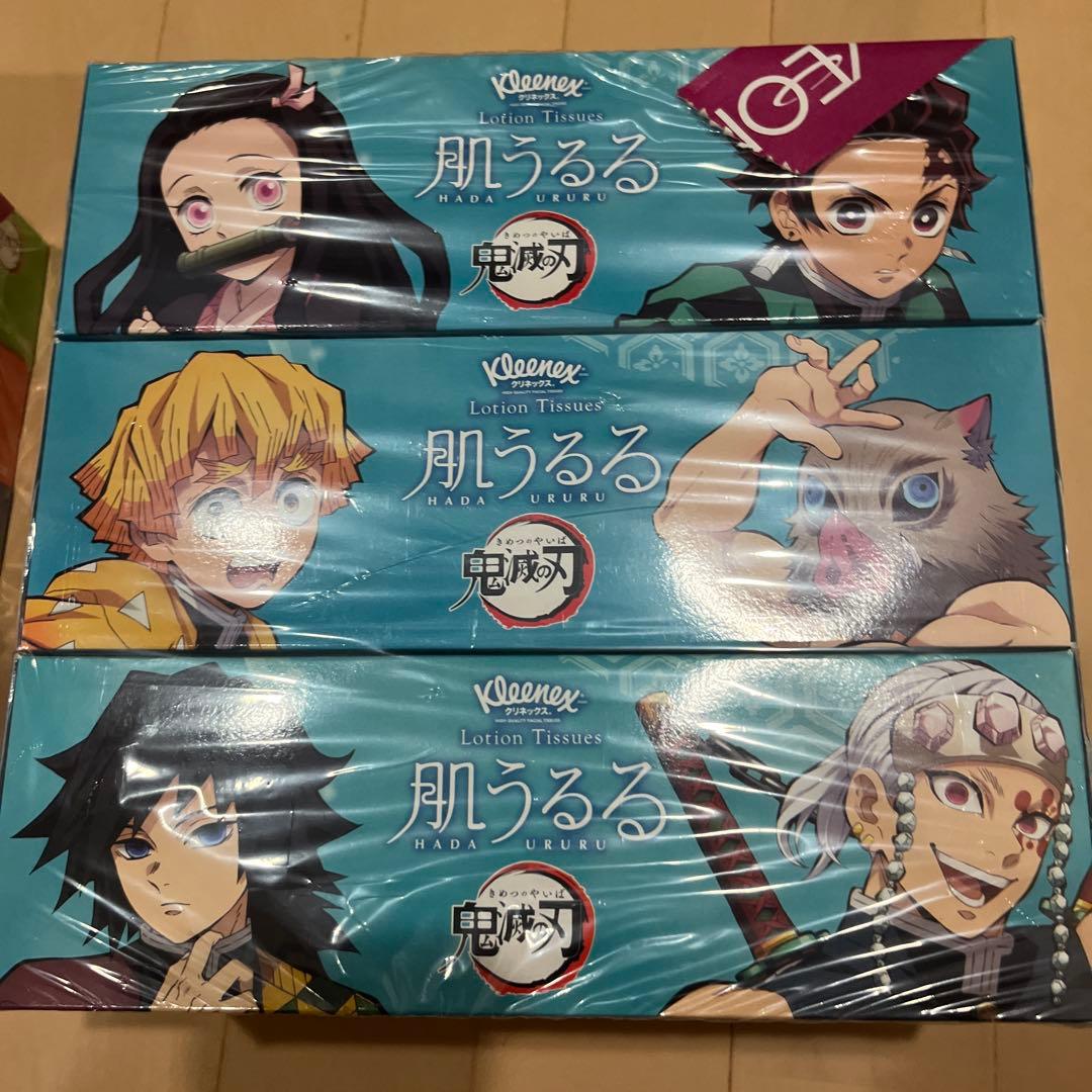 Scottie 鬼滅の刃 フェイシャルティッシュ 5箱セット2個セット