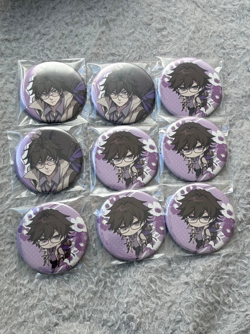 【本日まで】モノパス　想い出メ森　スマイル　缶バッジ モノパス 想い出メ森の喫茶店 アニメイトカフェ アニカフェ スマイル