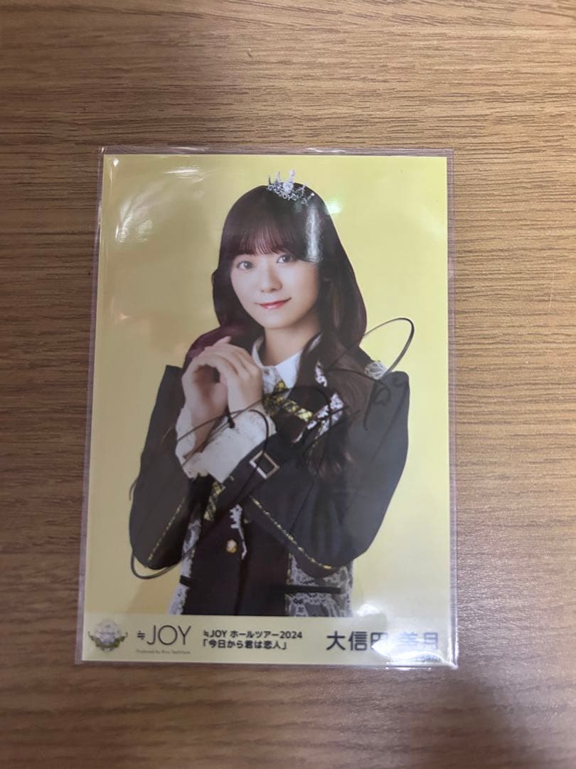 大信田美月 直筆チェキ おまけ付き