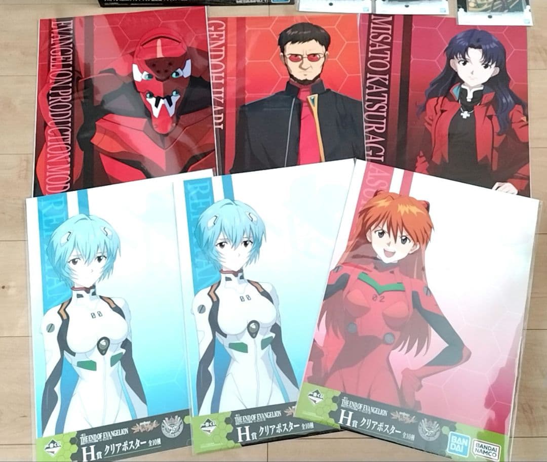 一番くじ新世紀エヴァンゲリオン劇場版Air/まごころを、君にラストワン賞他多数