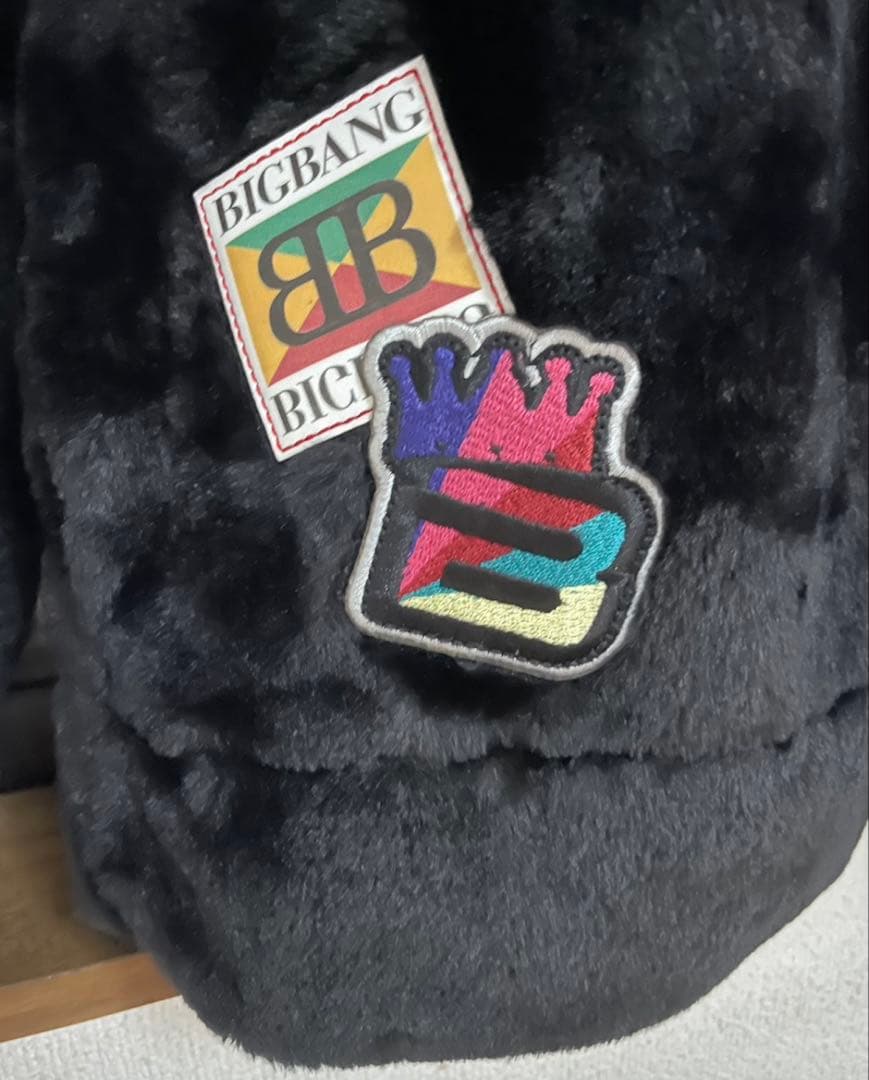 BIGBANG ツアー2017 ボアパーカー M ブラック フェイクファー