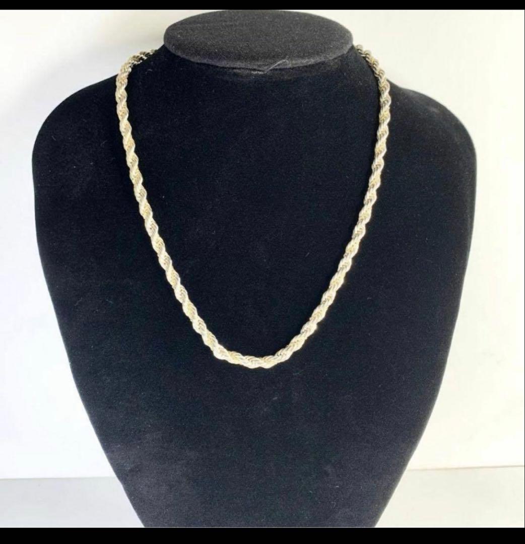 Tiffany & Co. ティファニー 0.5cm ツイストロープ　ネックレス