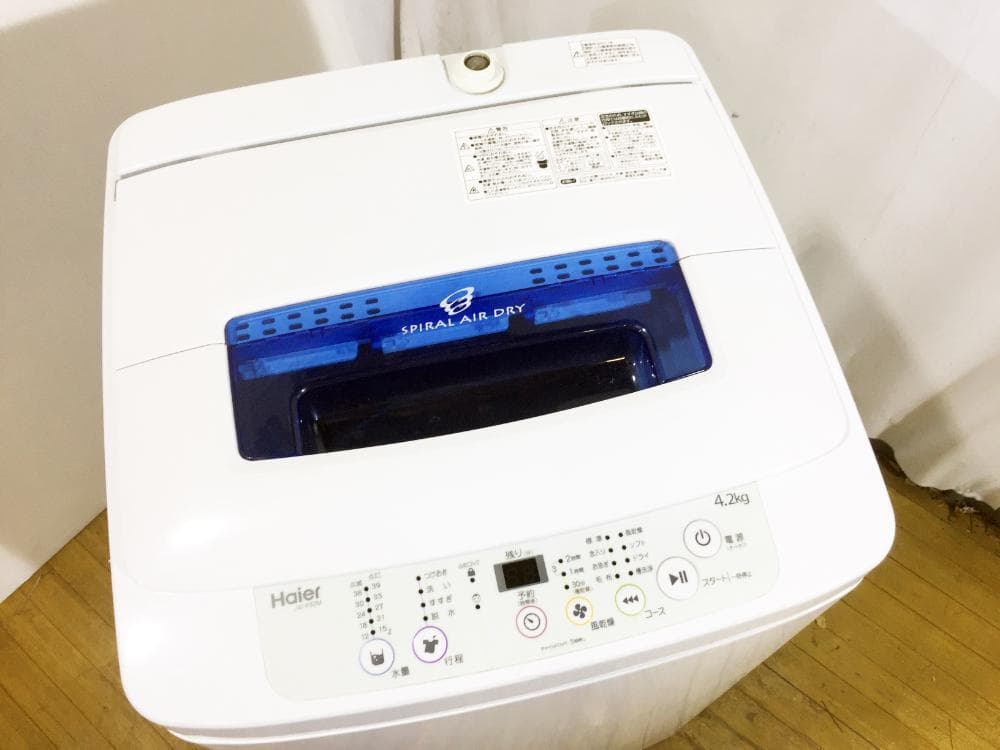 30日迄！Haier☆4.2kg☆洗濯機【JW-K42M-W】