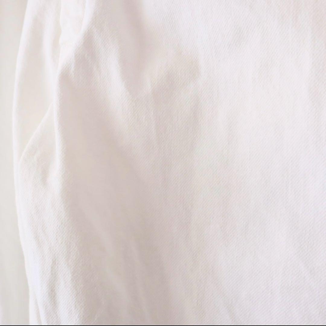 LENO 真っ白可愛いホワイトデニムサロペットオーバーオール サイズ3