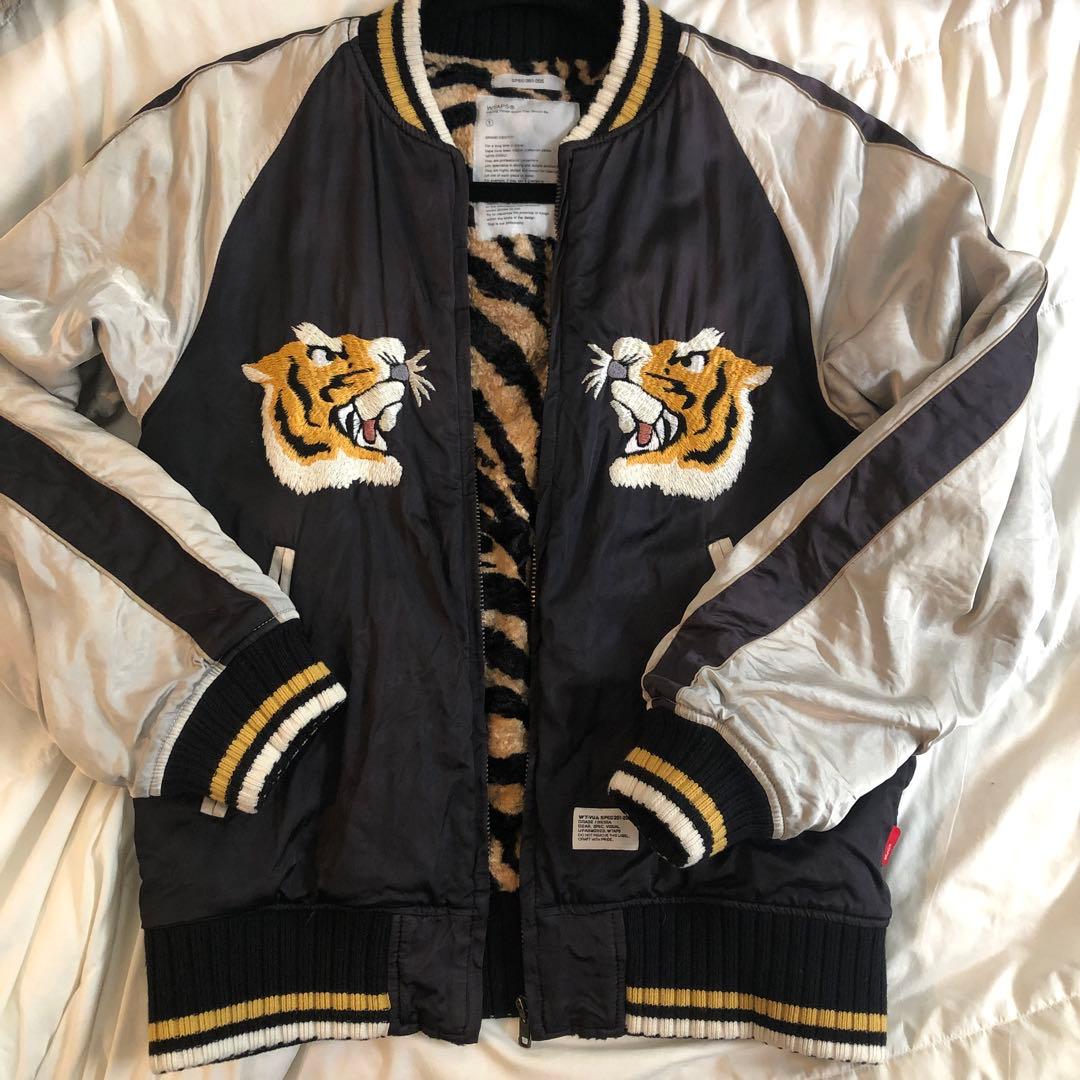 wtaps LOCALS JACKET スカジャン 刺繍 tet着 馬場着 - メルカリ