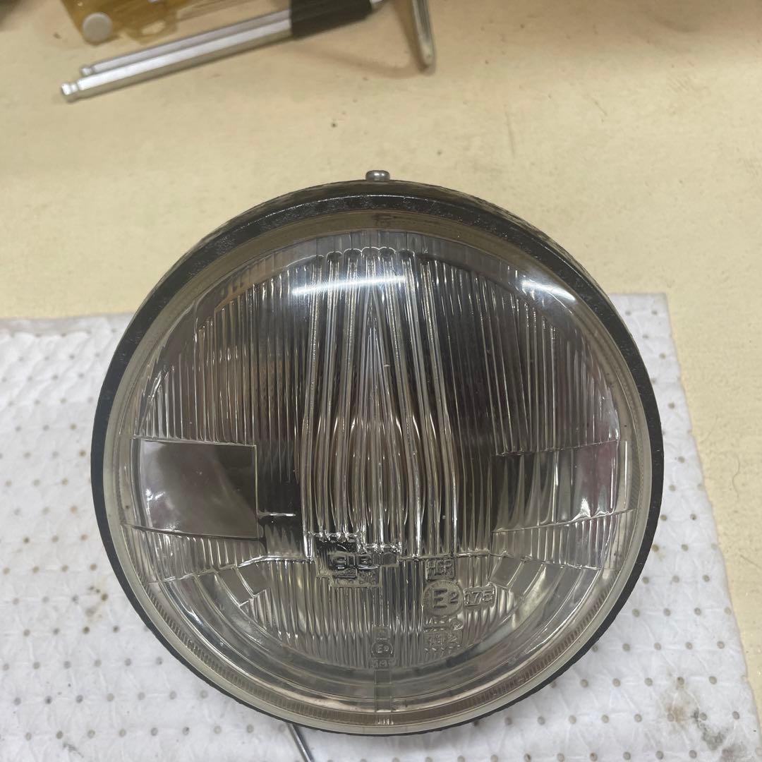 シビエヘッドライト180パイ当時物CB250T CB400T - メルカリ