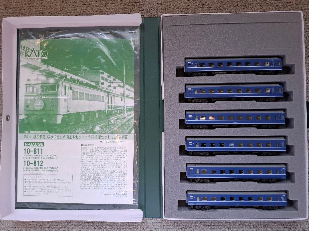 KATO 寝台特急「ゆうづる」24系　基本+増結12両セット