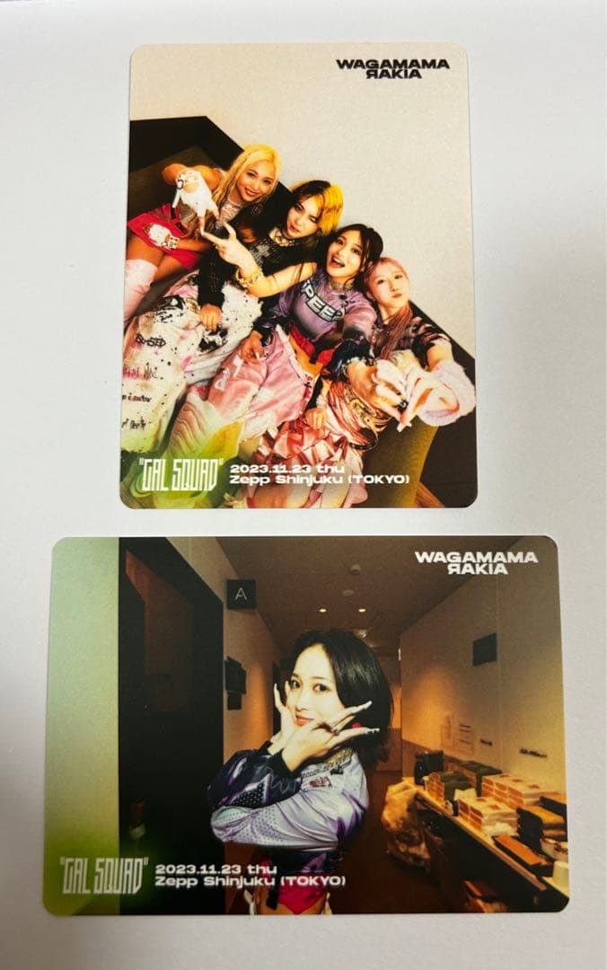 我儘ラキア 特典のみ GAL SQUAD ONYX WAGAMAMARAKIA