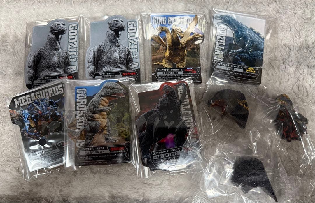 一番くじ ゴジラ 怪獣乱舞 -荒ぶるモノ- ラスワン.BCD賞コンプ品 計33点