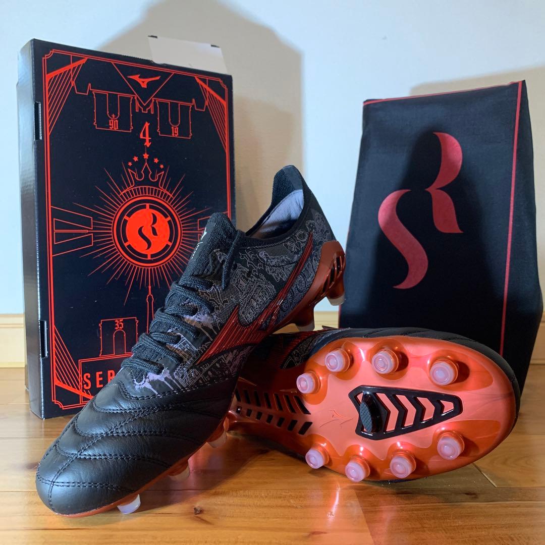 サッカースパイク新品モレリアネオ3β ベータJapan セルヒオラモス25.5