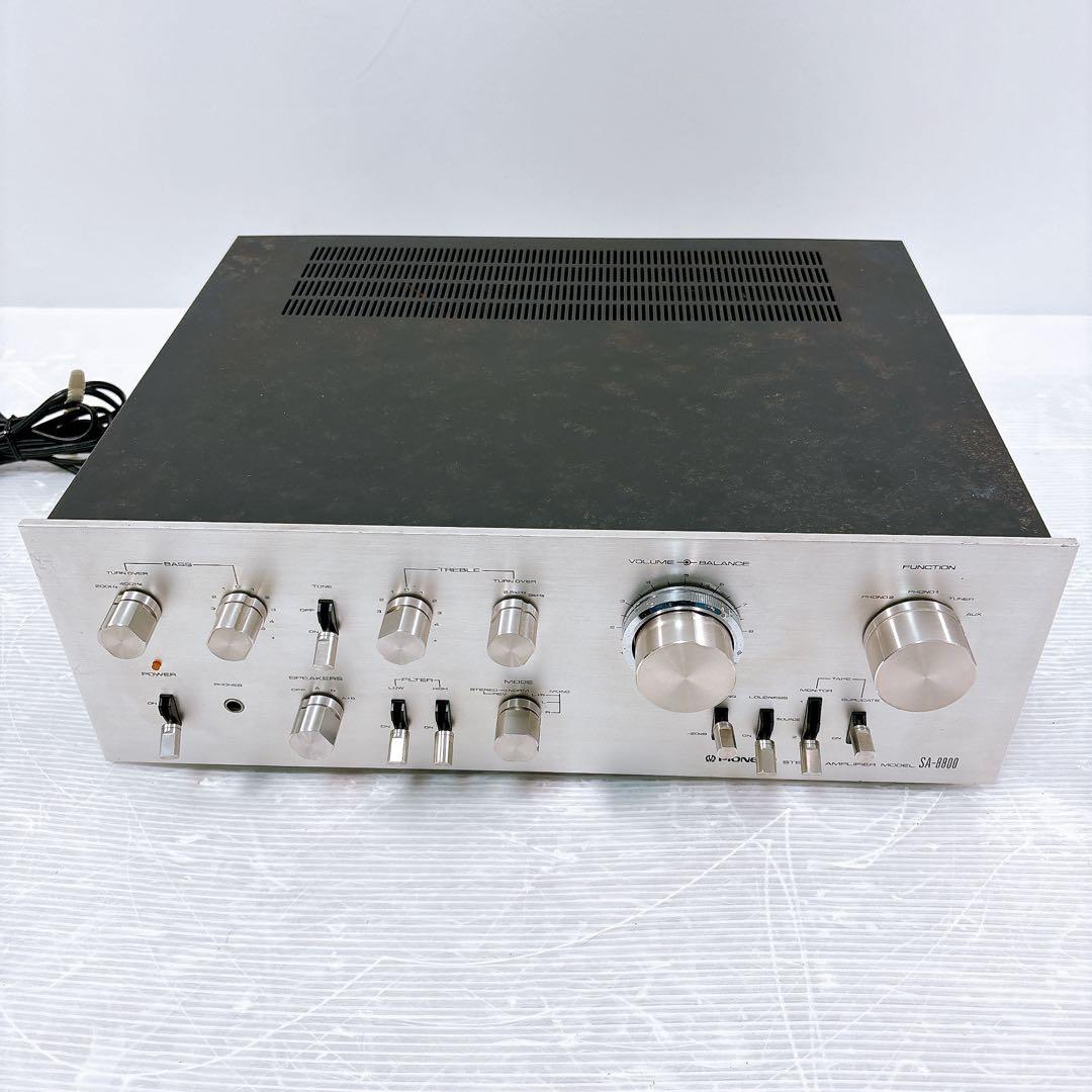 Pioneer パイオニア プリメインアンプ SA-8800 音出し確認済み - メルカリ