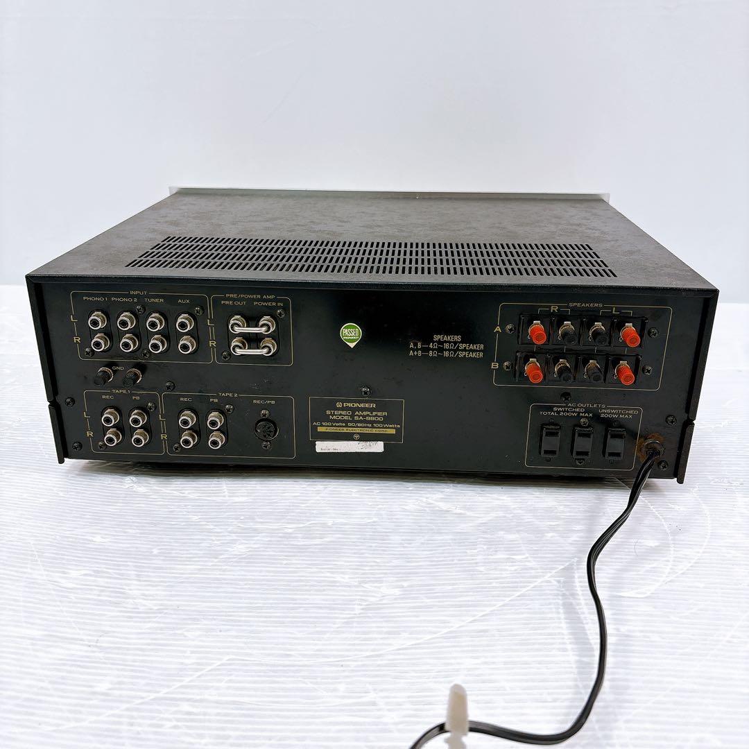 Pioneer パイオニア プリメインアンプ SA-8800 音出し確認済み - メルカリ
