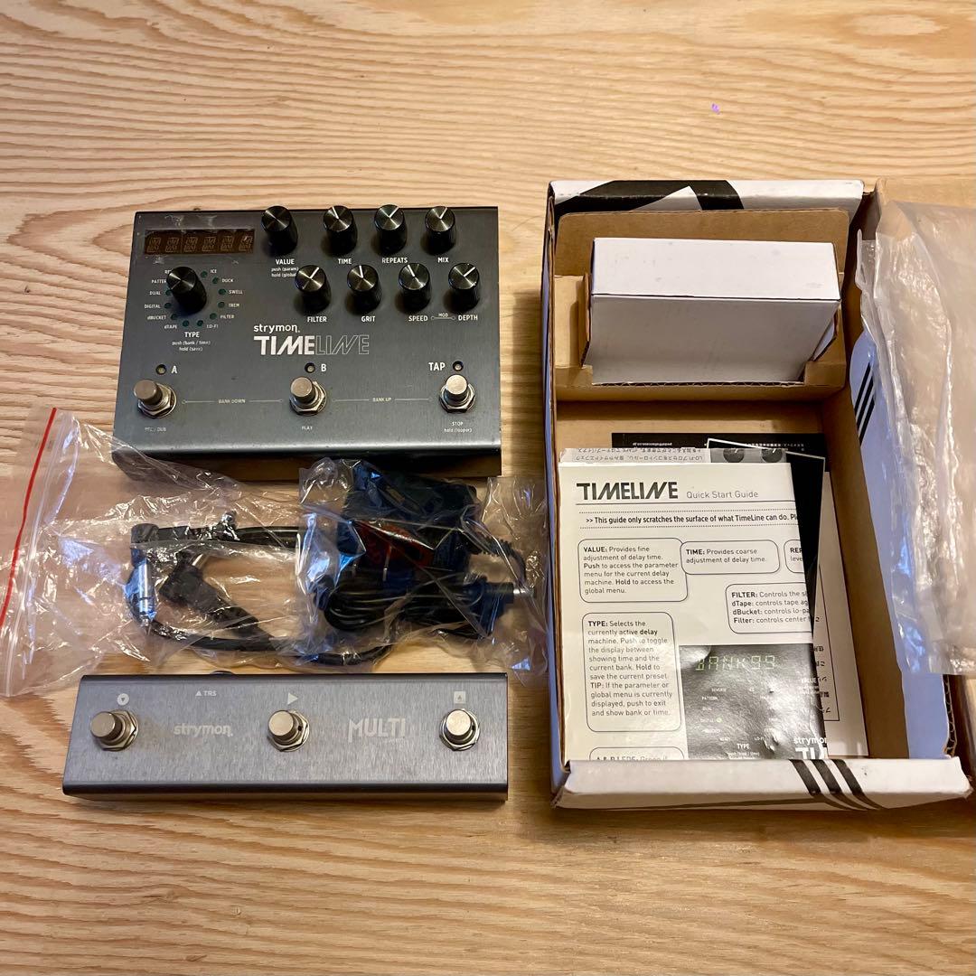 ギター strymon TIMELINE + Multi Switch Strymon TimeLine Looping with MultiSwitch - Part 1 - Setup/Guitar
