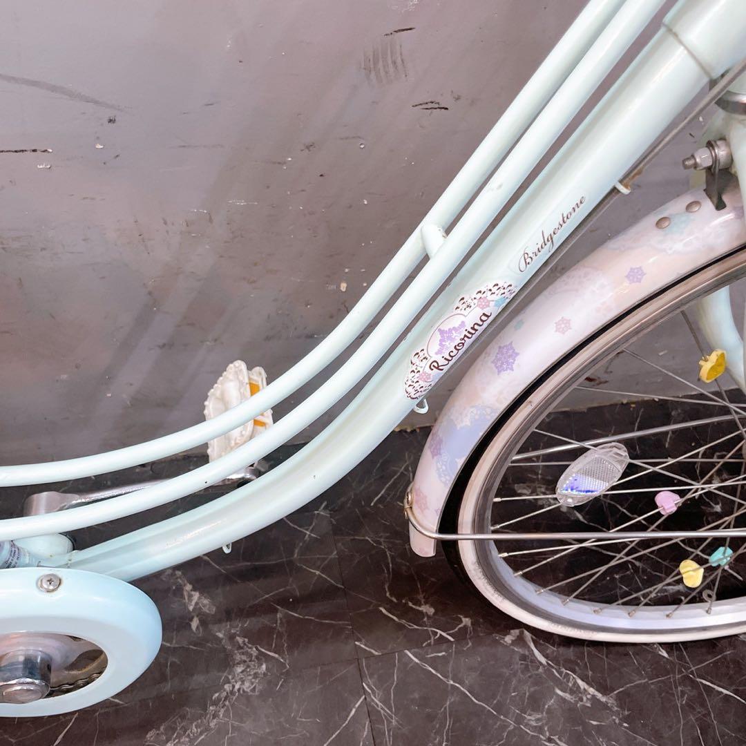 【961】《限定価格》子供用自転車 ブリヂストン Ricorina グリーン