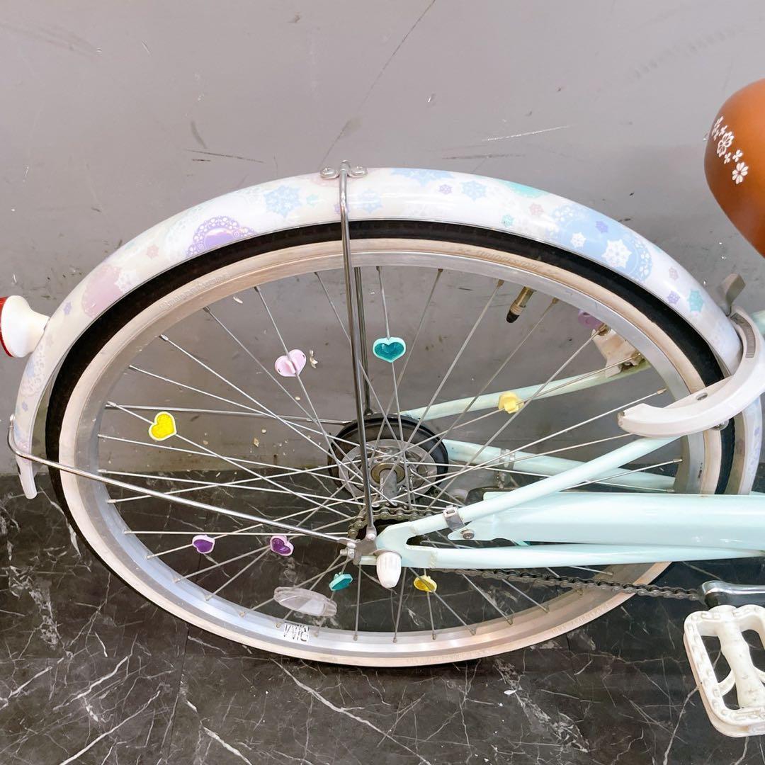 【961】《限定価格》子供用自転車 ブリヂストン Ricorina グリーン