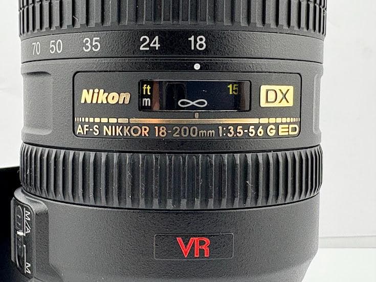 ★AF不良★ニコンAF-S DX NIKKOR18-200mm F3.5-5.6